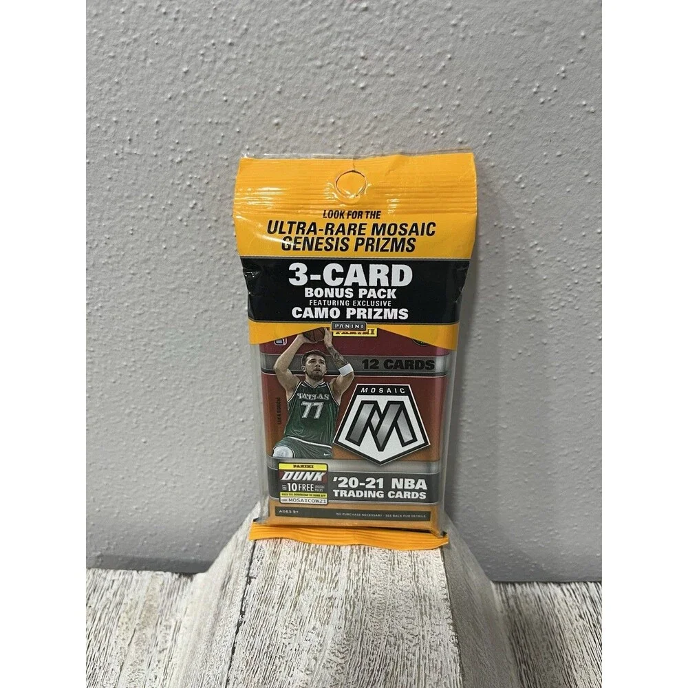 2020-21 Panini Mosaic NBA Basketball Cello Value Multi Pack Factory Sealed